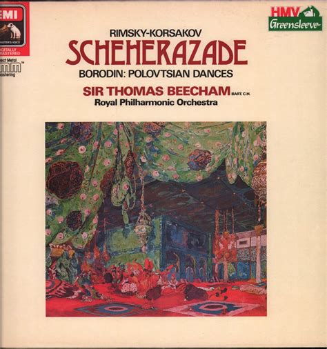 Rimsky Korsakov Scheherazade By Sir Thomas Beecham Lp With