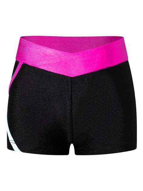 Ttao Kids Girls Boys Gymnastic Active Shorts Ballet Dance Bottom Swim