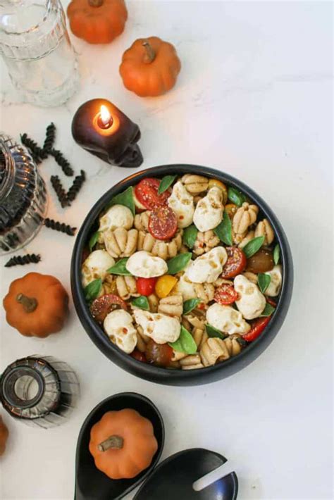 Halloween Pasta Salad - Make With Mara