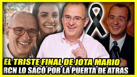 La Vida Y El Triste Final De Jota Mario Valencia Culpan A Rcn De Su