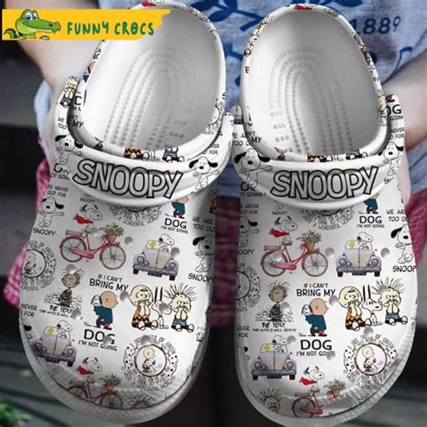 Funny Disney Peanuts Snoopy Crocs - Discover Comfort And Style Clog ...