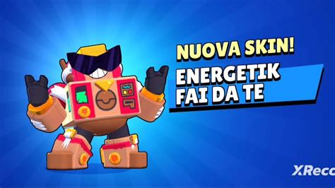 Brawl Stars Sblocco La Skin Di Energetik Fai Da Te Youtube