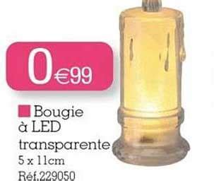 Promo Bougie à Led chez KANDY iCatalogue fr