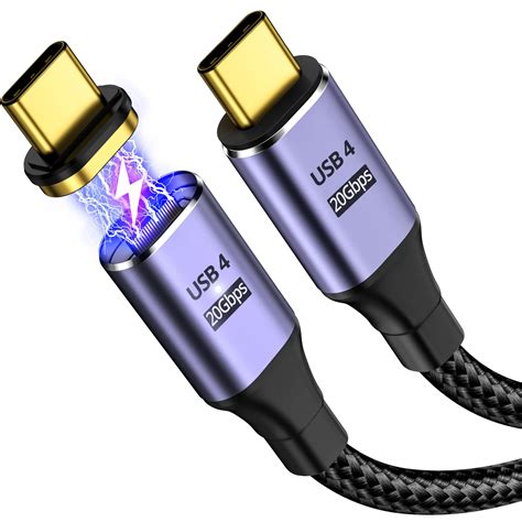 Cable Magn Tico De Carga R Pida Pd W A Usb Tipo C A Tipo C Usb