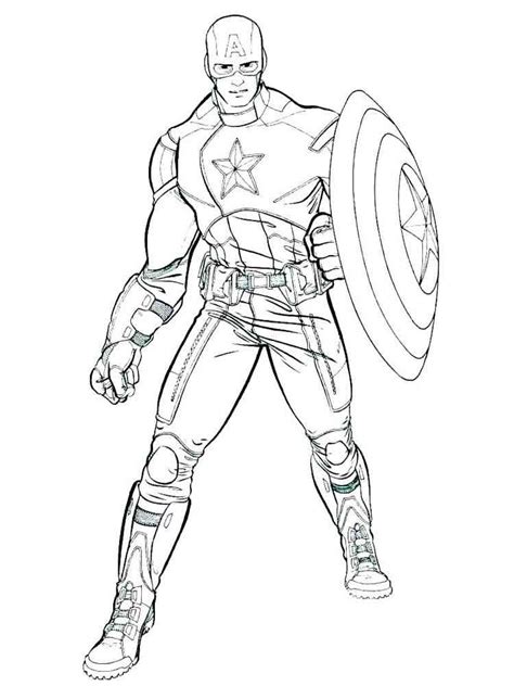 Marvel Superhero Coloring Pages