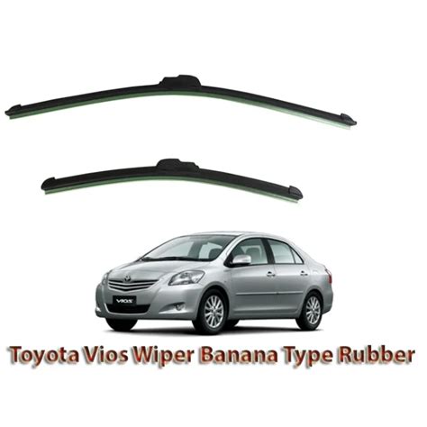 Soft Wiper Banana Type For Toyota Vios Windshield Wipers Soft Rubber