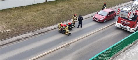 Kraków Chciał SKOCZYĆ z mostu Zwierzynieckiego BŁYSKAWICZNA akcja