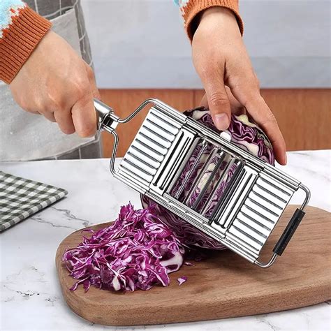 Vegetable Slicer Grater Cutter Multi Purpose Stainless Steel Kitchen Tool For Vegetables