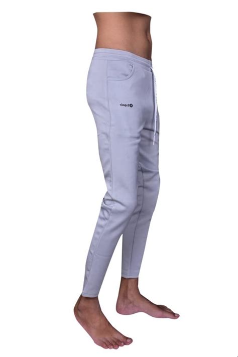 Grey Plain Men 4 Way Lycra Lower Daily Wear Size Medium At Rs 170