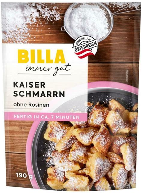 Billa Kaiserschmarrn Ohne Rosinen Online Von Billa Plus Wogibtswas At