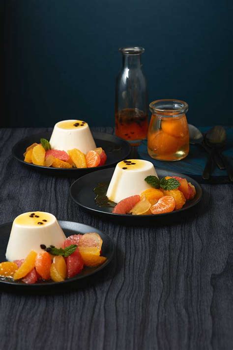 Panna Cotta Mit Mandarinen Das Beliebte Italienische Dessert Mit