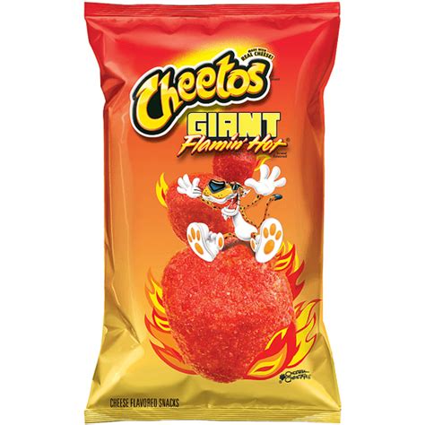 Cheetos® Giant Flamin Hot® Cheese Flavored Snacks 775 Oz Bag Snacks Chips And Dips Foodtown