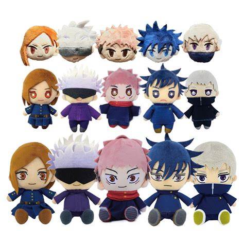 Anime Plush Jujutsu Kaisen Uoozii Yuji Itadori Plushie 615cm