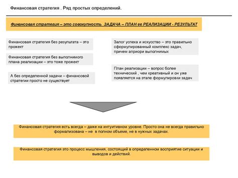 Финансовая стратегия компании - презентация онлайн