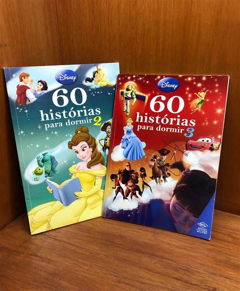 2 Livros 60 Histórias para Dormir Disney Item Infantil Disney