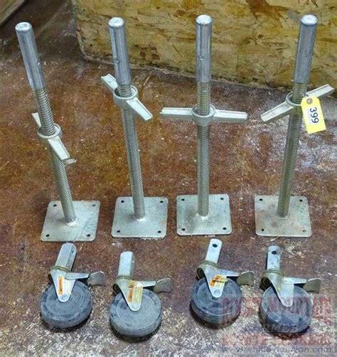 Scaffold Levelers Heavy Duty Casters All For One Money Rocky