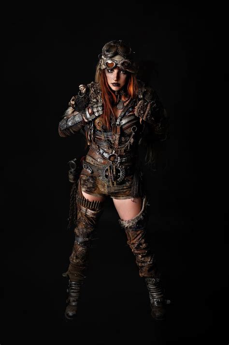 Postapocaliptic Girl Costume Idea Warrior Costume Post Apocalyptic