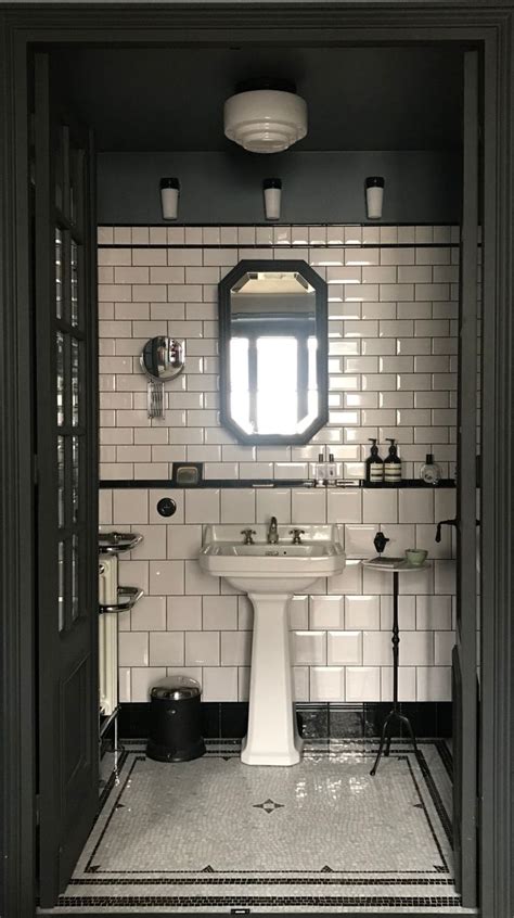 1920s Style Bathrooms That Inspire Rue In 2020 Bathroom Interior