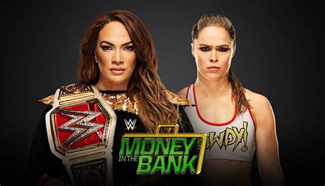 WWE Releases New Preview For Nia Jax vs. Ronda Rousey Before Money in ...