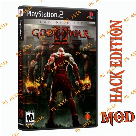 Jual Kaset PS 2 God Of War Ll MOD God Of War 2 Hack Edition Game