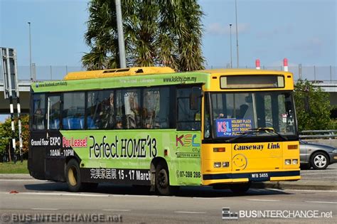 Bus S1 Causeway Link Dennis Dart WFB3455 Bus Interchange