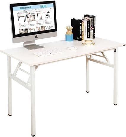 Dlandhome Bureau Pliant X Table Informatique D Ordinateur Table