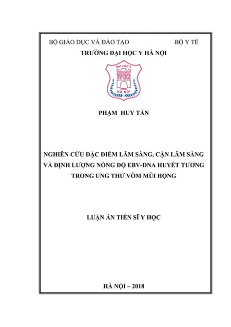 Đề tài Nghiên cứu đặc điểm lâm sàng cận lâm sàng và định lượng nồng