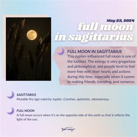 4 Zodiac Signs Most Affected By The Full Moon In Sagittarius On May 23