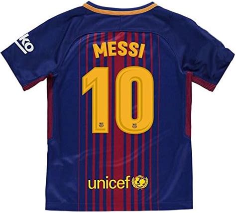 Camiseta 1ª Equipación Replica Oficial FC BARCELONA 2017 2018 Dorsal