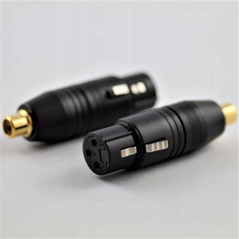 Adapter Przej Ci Wka Gniazdo Rca Xlr E Ski Sklep Opinie Cena W