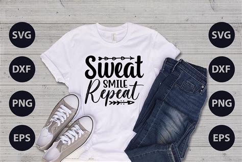 Sweat Smile Repeat Svg Graphic By Hossainfabrica · Creative Fabrica