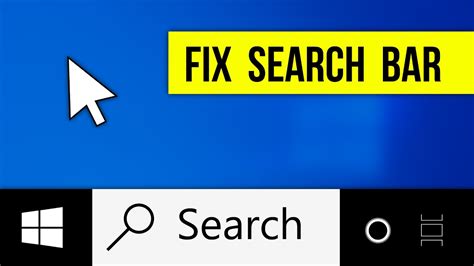 How To Fix Search Bar Not Working In Windows Easiest Ways Youtube