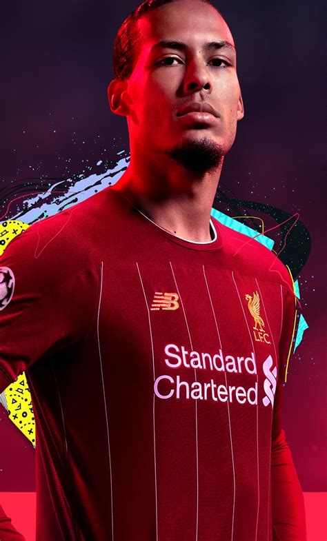 1280x2120 Resolution Virgil Van Dijk Fifa 20 Poster Iphone 6 Plus