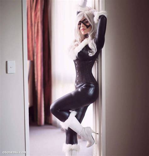 Model Katyuska Moonfox Katyuskamoonfox In Cosplay Black Cat From