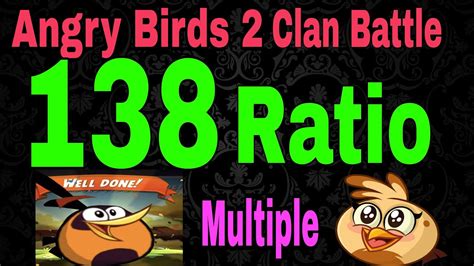 Angry Birds Clan Battle Today Feb Ratio Multiple Bubbles