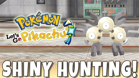 Magneton Shiny Hunting In Let S Go Shiny Living Dex Live Stream Series