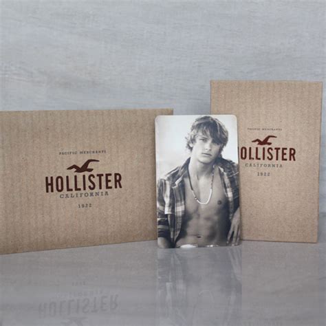 Hollister in-store gift card package by Dale Beato at Coroflot.com