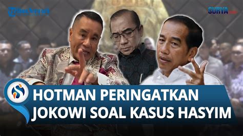 Hotman Peringatkan Jokowi Sebelum Terbitkan Keppres Imbas Kasus Korban