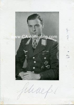 Schaefer Autographen Luftwaffe Autographen Ca