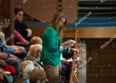 Youth Moderator Designate Hannah Mary Goodlad Editorial Stock Photo