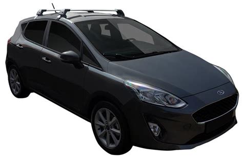 Ford Fiesta 5dr Hatch 08 17on Yakima Flush Bar Roof Racks Pr S24Y