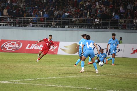 SAFF Womens Championship Nepal Equalizes Against India After Extended