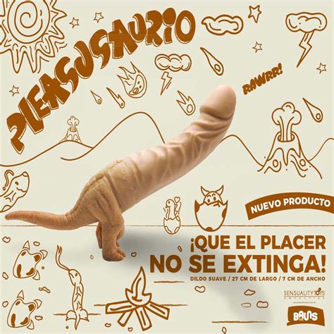 Baunsin Dildo Suave Pleasusaurio Flesh Dejavu Sexshop
