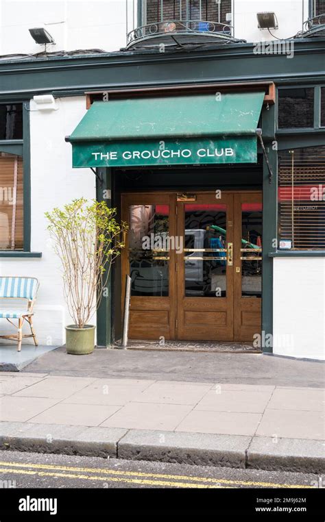 Exterior Of The Groucho Club A Private Members Club On Dean Street