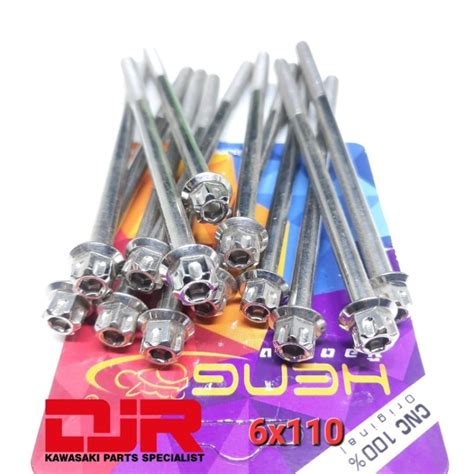 Jual Probolt Stainless M6 Baut 10 Panjang 1cm 11cm Model 2 Kunci GS1