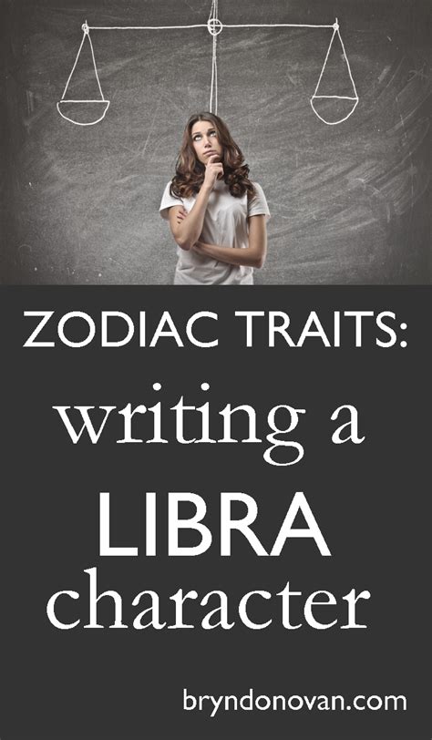 Zodiac Traits Write A Libra Character Bryn Donovan