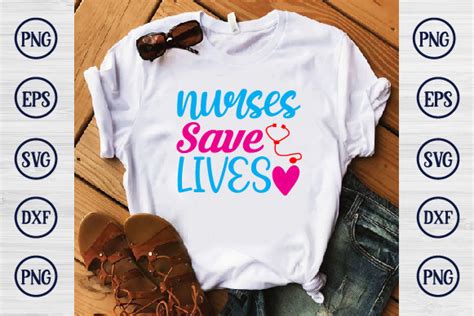 Nurses Save Lives Graphic By Designfactory Creative Fabrica