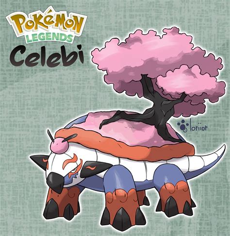 Legendary Pokemon Celebi