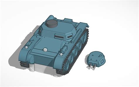 3d Design Panzer I Tinkercad