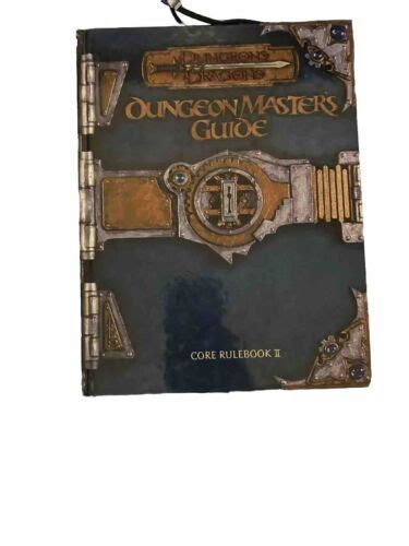 Dungeons Dragons Dungeon Masters Guide 3rd Edition 3 0 Core